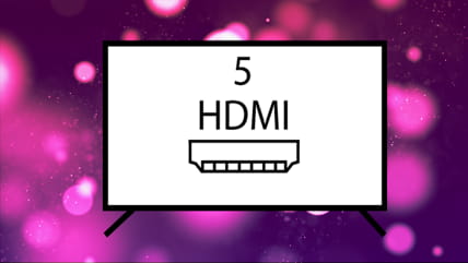 Téléviseurs avec 5 ports HDMI