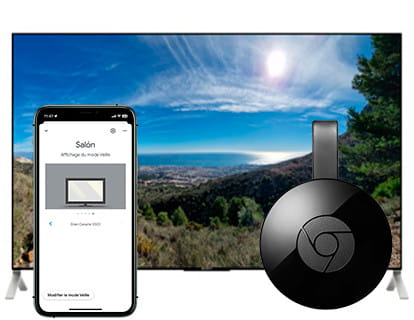 Comment mettre un économiseur d'écran personnalisé sur Chromecast