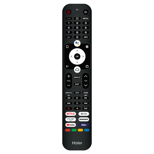 Haier 55 Smart TV S1 4K Ultra HD Wifi Noir 6