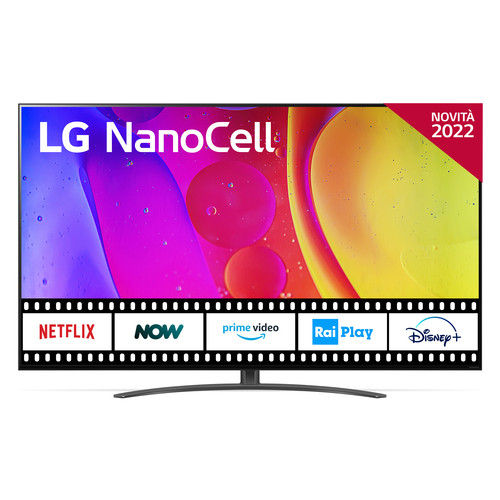 LG NanoCell 55NANO826QB.API TV 139,7 cm (55") 4K Ultra HD Smart TV Wifi Gris, Noir 0