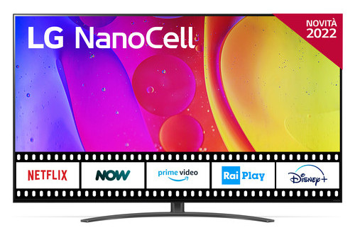 LG NanoCell 55NANO826QB.API TV 139,7 cm (55") 4K Ultra HD Smart TV Wifi Gris, Noir