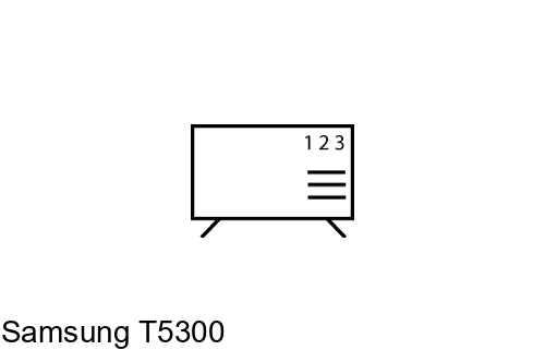 Trier les chaînes sur Samsung T5300