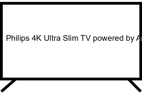 Comment mettre à jour le téléviseur Philips 4K Ultra Slim TV powered by Android TV™ 49PUS6501/12
