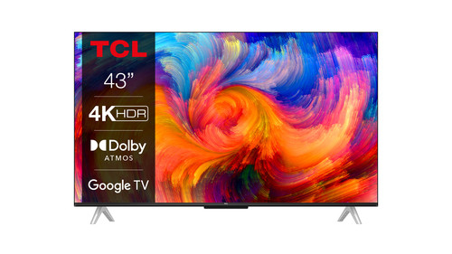 TCL LED TV 43P638 109,2 cm (43") 4K Ultra HD Smart TV Wifi Noir 0