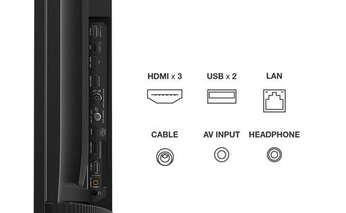TCL 55P611 TV 139.7 cm (55") 4K Ultra HD Smart TV Wi-Fi Black 6
